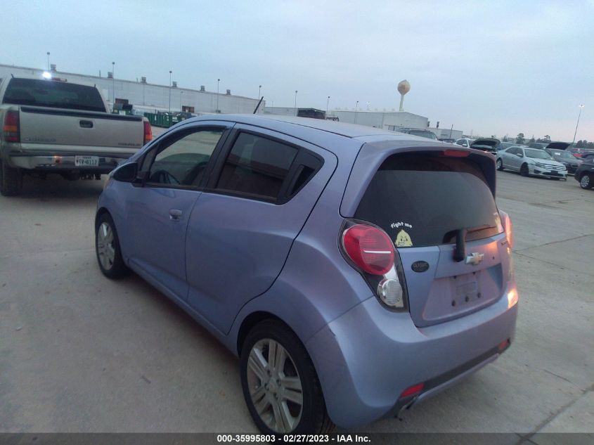 2014 CHEVROLET SPARK LT - KL8CD6S92EC498653