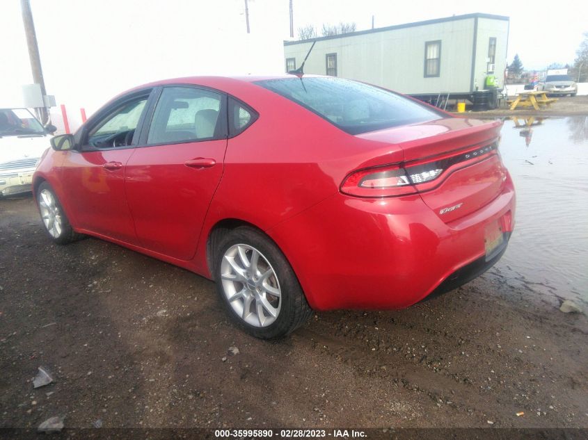 2013 DODGE DART SXT - 1C3CDFBA9DD142926