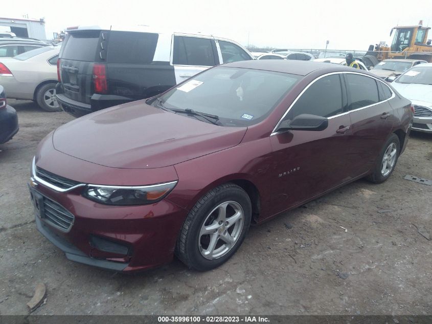 2016 CHEVROLET MALIBU LS - 1G1ZB5ST8GF313125