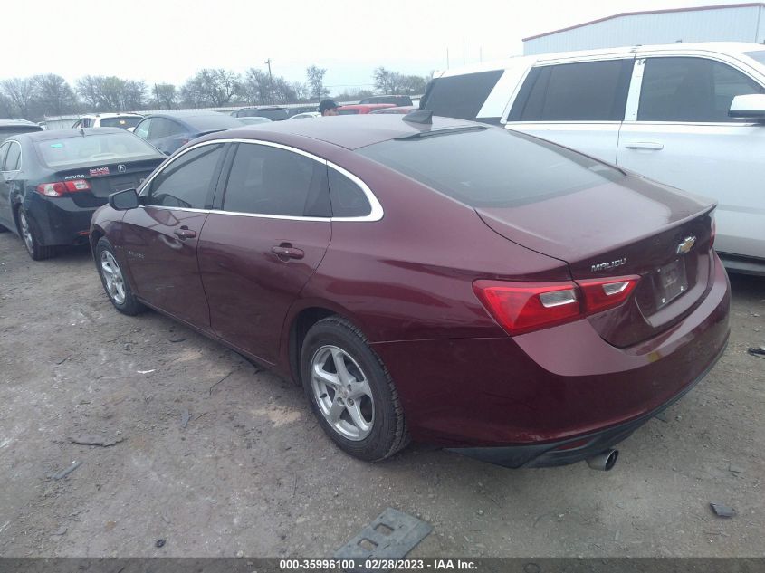 2016 CHEVROLET MALIBU LS - 1G1ZB5ST8GF313125