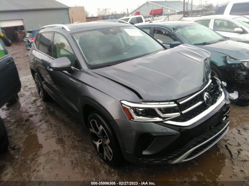 2022 VOLKSWAGEN TAOS SEL - 3VV2X7B20NM054593