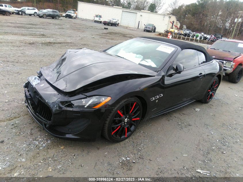 2014 MASERATI GRANTURISMO CONVERTIBLE SPORT/MC ZAM45VMA9E0109370