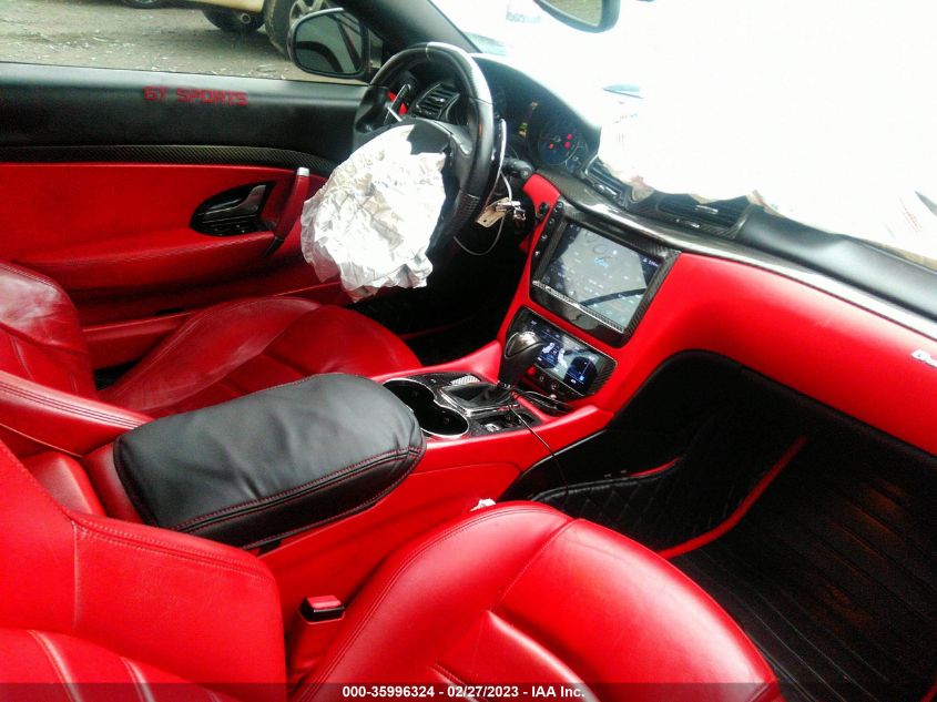 2014 MASERATI GRANTURISMO CONVERTIBLE SPORT/MC ZAM45VMA9E0109370