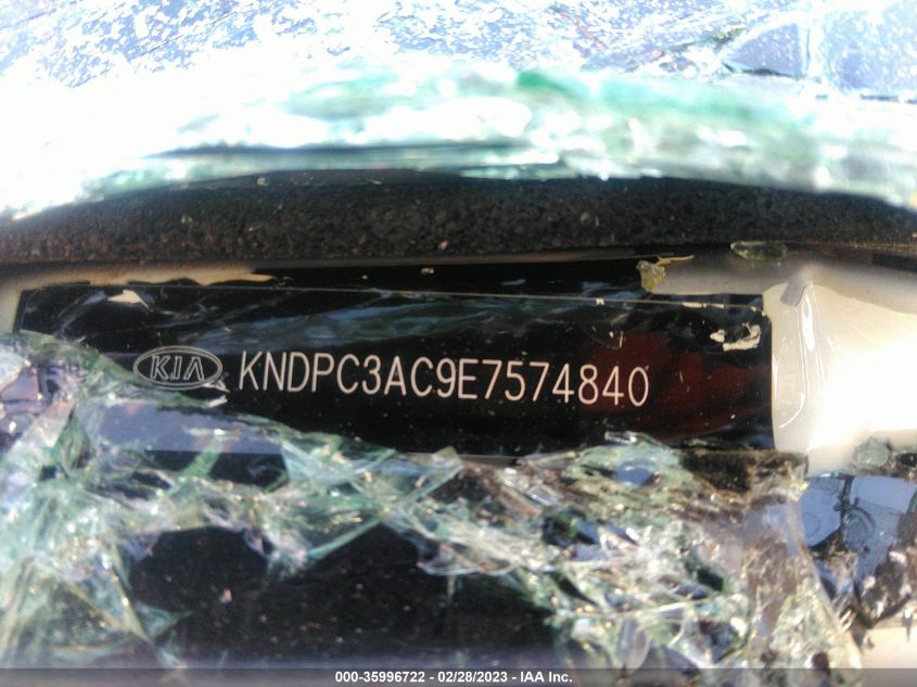 2014 KIA SPORTAGE EX - KNDPC3AC9E7574840