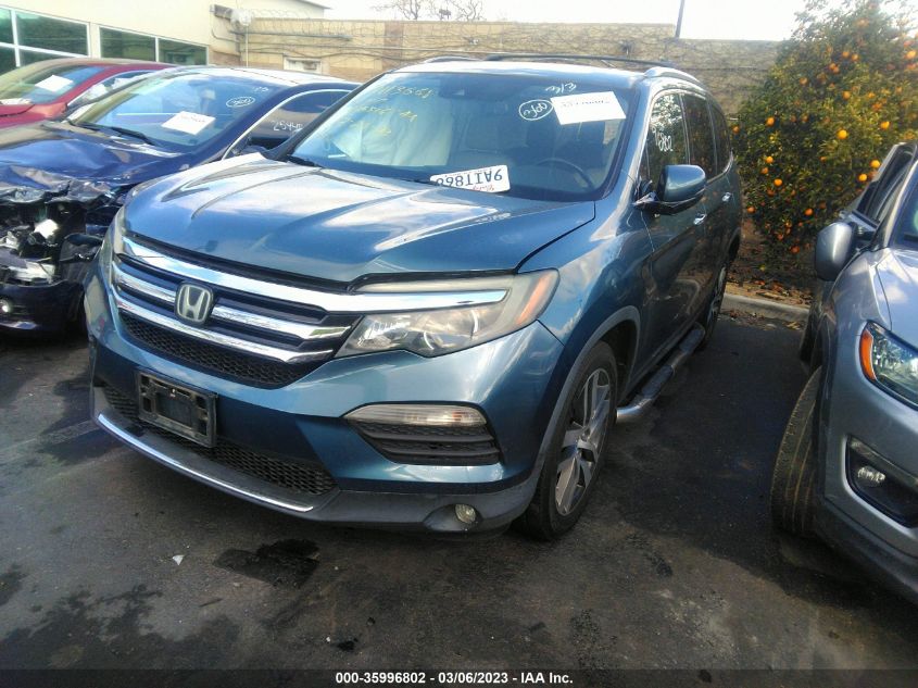 2017 HONDA PILOT TOURING - 5FNYF5H99HB007124