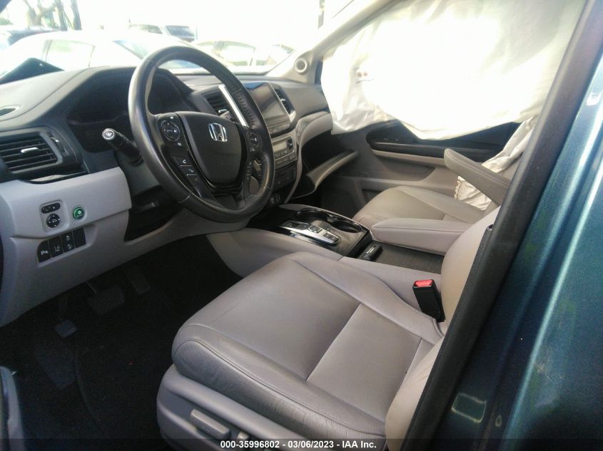 2017 HONDA PILOT TOURING - 5FNYF5H99HB007124