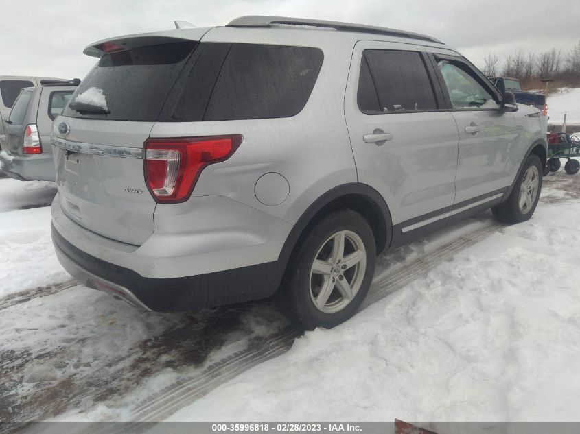 2016 FORD EXPLORER XLT - 1FM5K8D84GGC94207