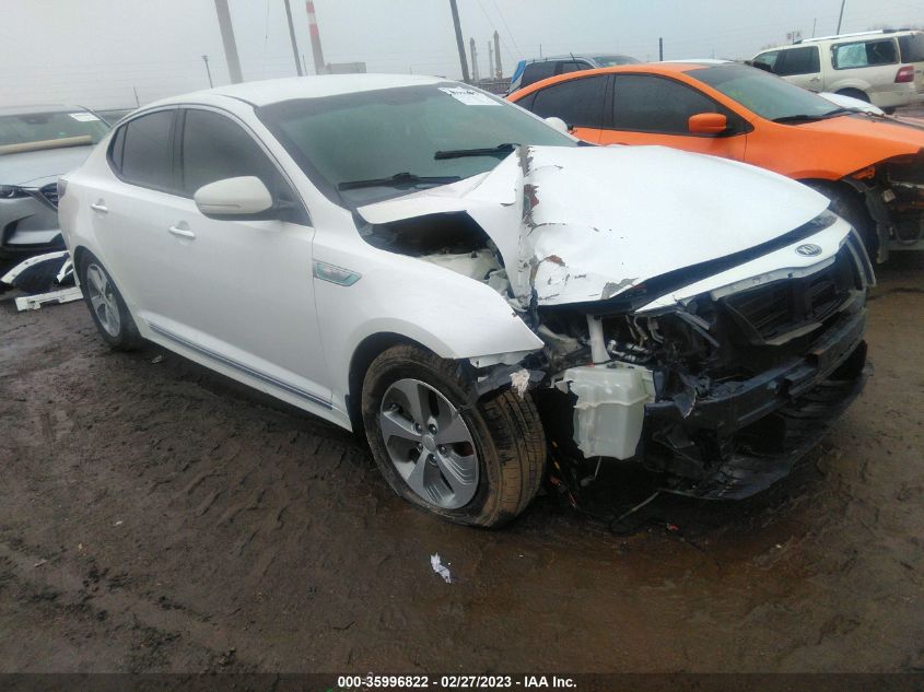 2016 KIA OPTIMA HYBRID - KNAGM4AD1G5094928