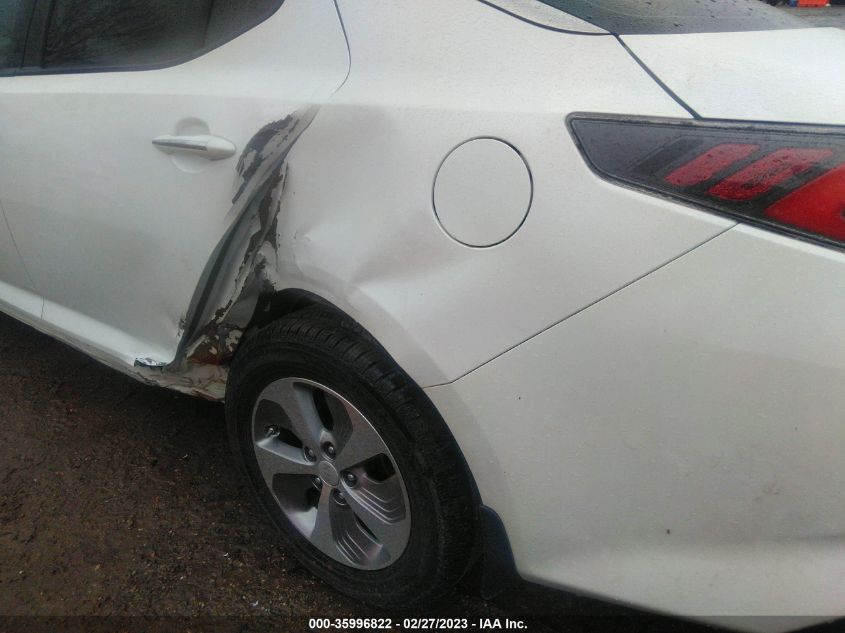 2016 KIA OPTIMA HYBRID - KNAGM4AD1G5094928