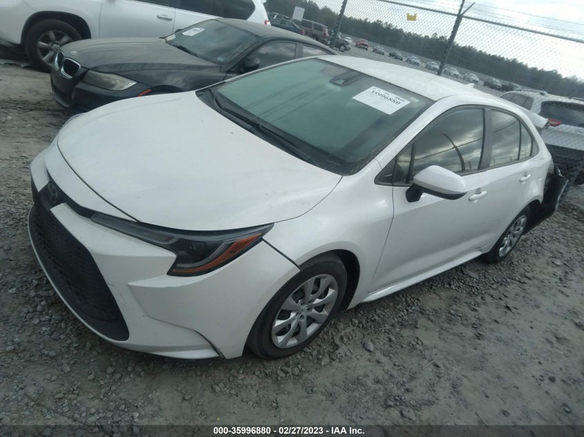 VIN JTDEPRAE2LJ064779 2020 TOYOTA COROLLA LE
