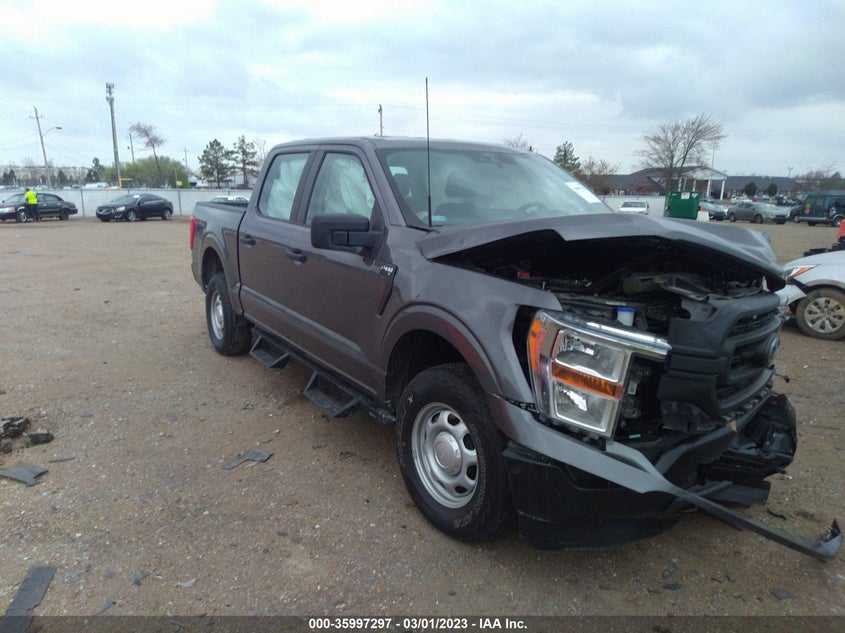 VIN 1FTEW1EP2MKE79497 2021 FORD F-150 XL/XLT/LARIAT