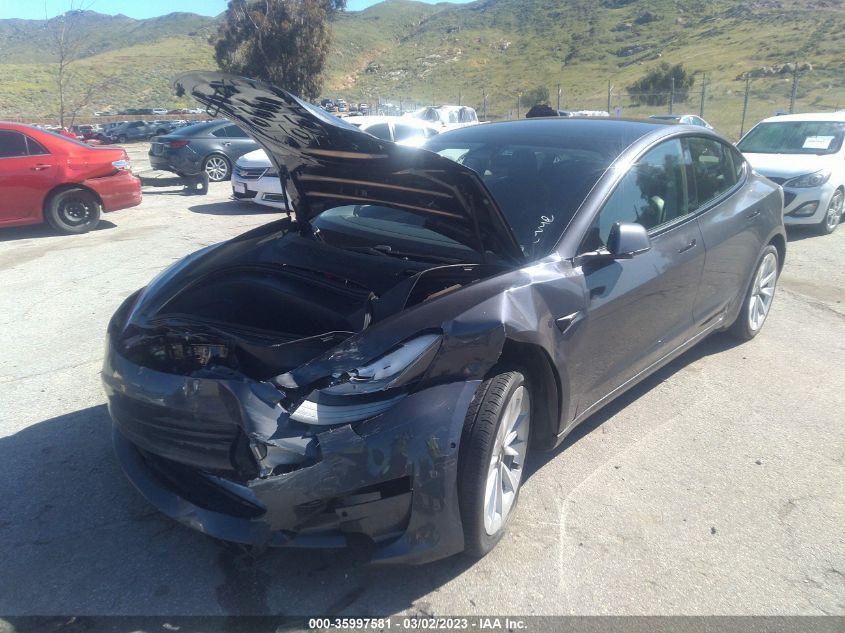 2021 TESLA MODEL 3 LONG RANGE - 5YJ3E1EBXMF998809