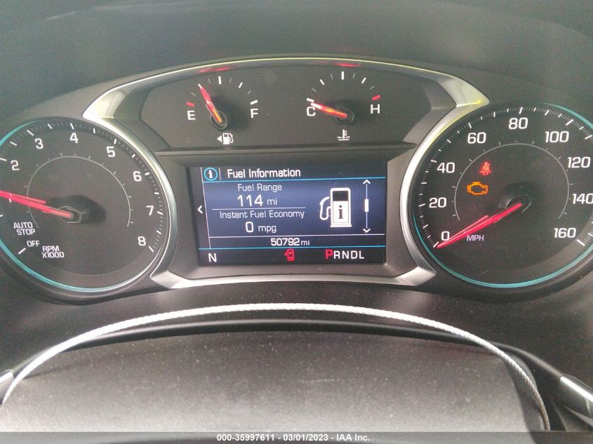 2019 CHEVROLET EQUINOX LT - 3GNAXKEV5KS631409