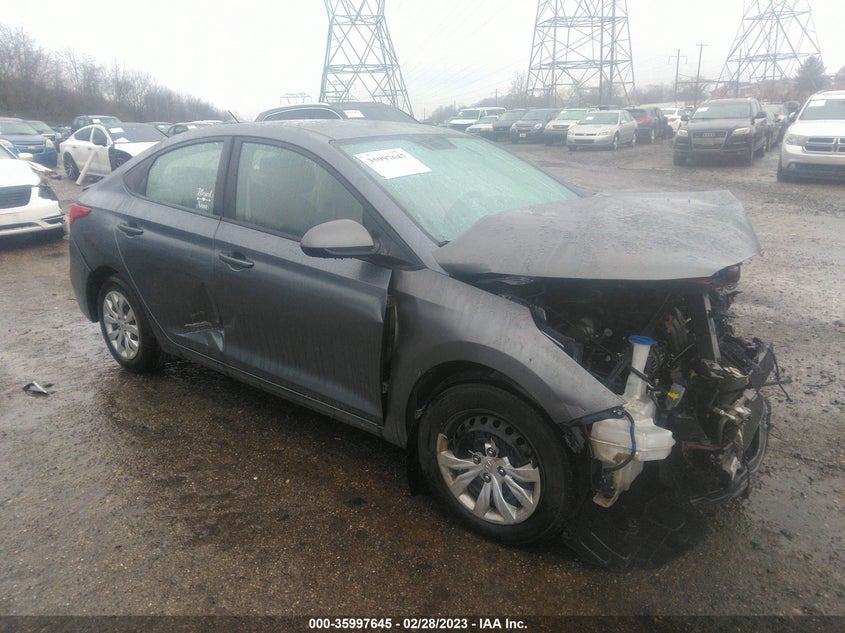 VIN 3KPC24A34KE080887 2019 HYUNDAI ACCENT SE