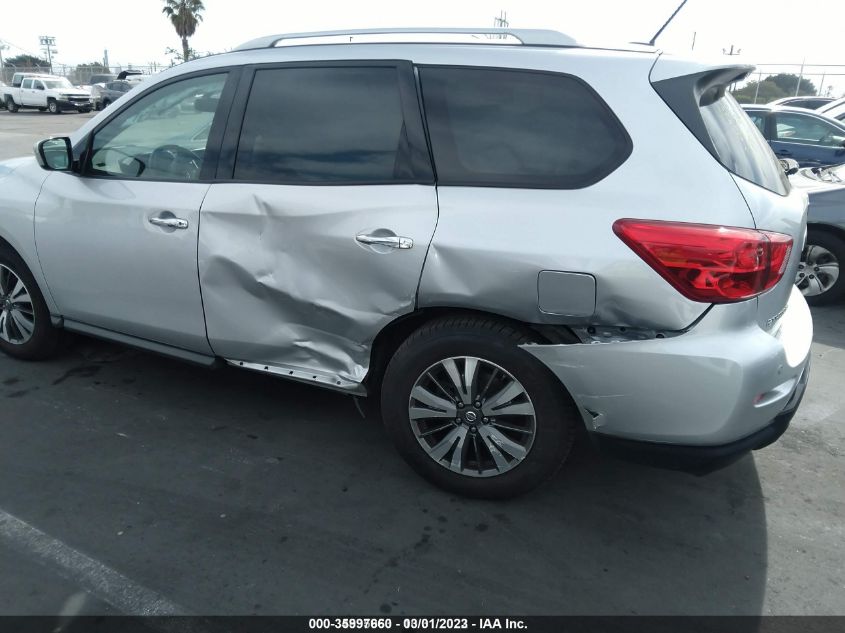 2017 NISSAN PATHFINDER SV - 5N1DR2MM8HC637529