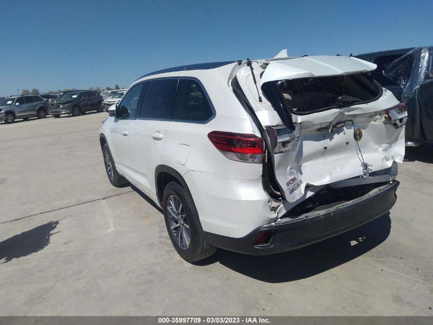 2018 TOYOTA HIGHLANDER SE/XLE - 5TDKZRFH1JS545655