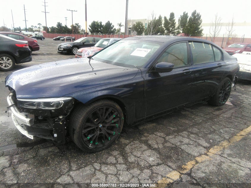 2022 BMW 7 SERIES VIN: WBA7U2C01NCH48997
