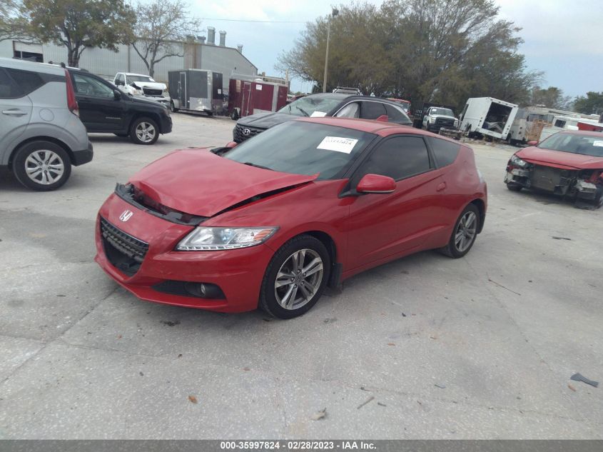 2013 HONDA CR-Z EX JHMZF1C65DS000015