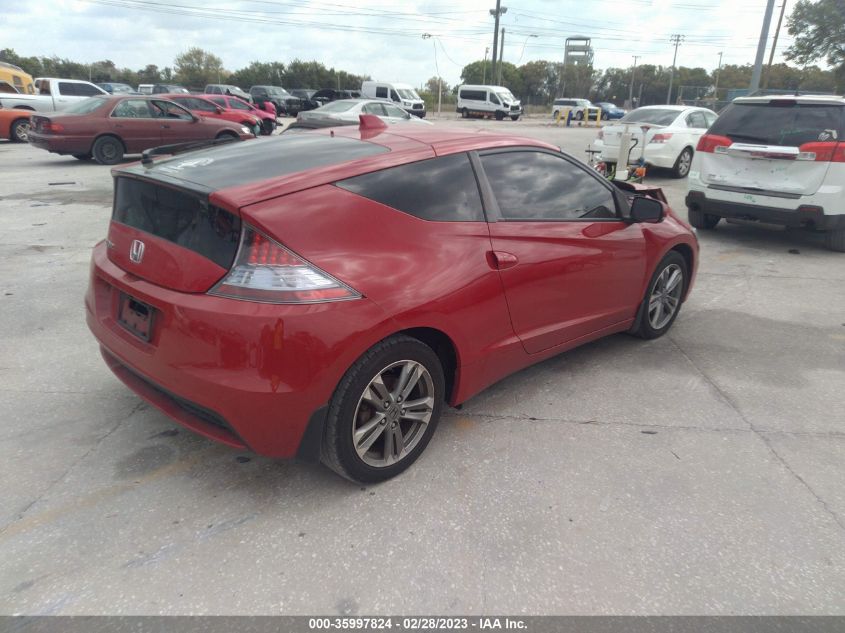 2013 HONDA CR-Z EX JHMZF1C65DS000015