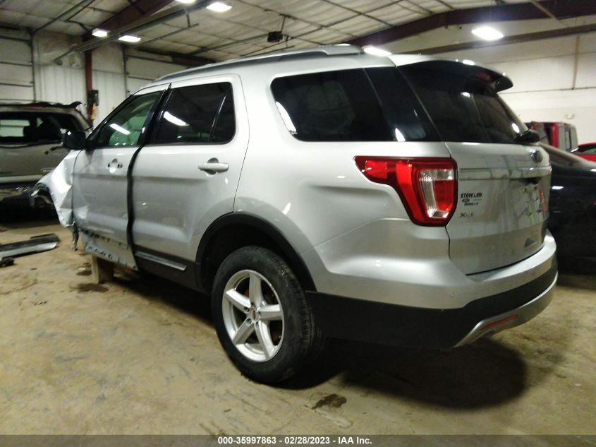 2016 FORD EXPLORER XLT - 1FM5K8D89GGB26630