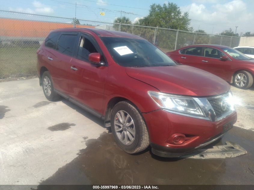 2014 NISSAN PATHFINDER S - 5N1AR2MMXEC680378