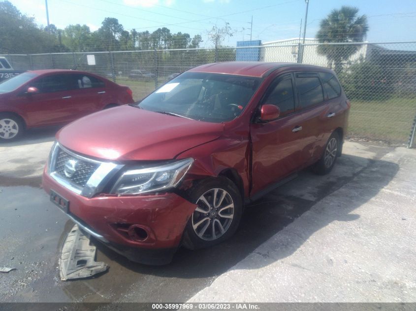 2014 NISSAN PATHFINDER S - 5N1AR2MMXEC680378
