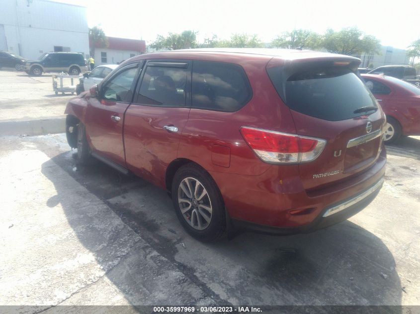 2014 NISSAN PATHFINDER S - 5N1AR2MMXEC680378