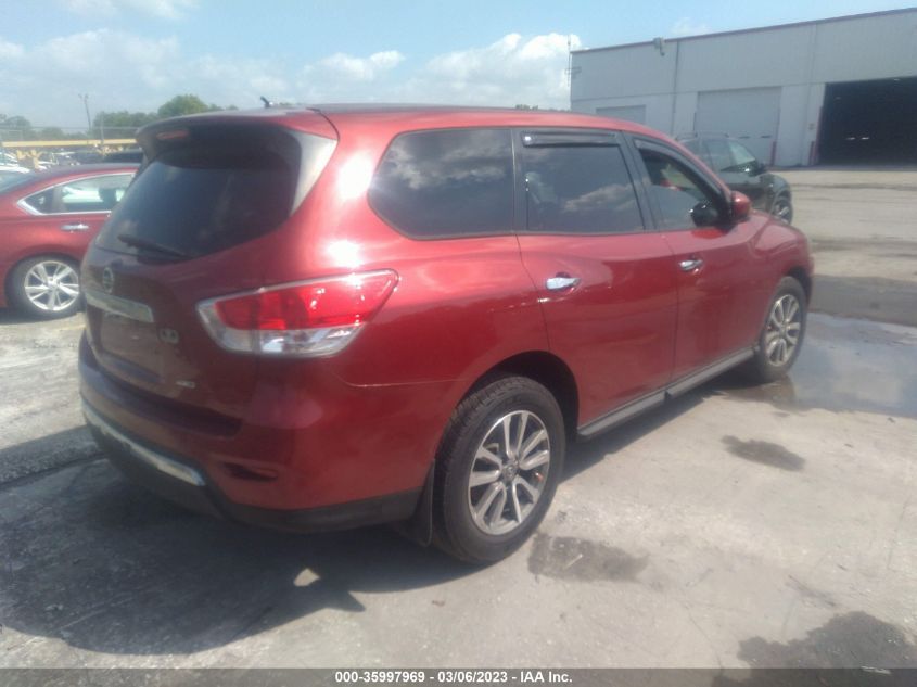2014 NISSAN PATHFINDER S - 5N1AR2MMXEC680378