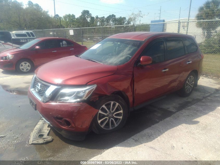 2014 NISSAN PATHFINDER S - 5N1AR2MMXEC680378