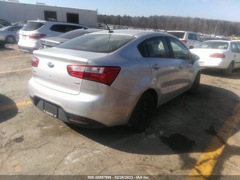 2015 KIA RIO LX - KNADM4A38F6442923