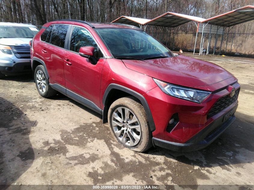 2021 TOYOTA RAV4 XLE PREMIUM - 2T3A1RFV7MW193502