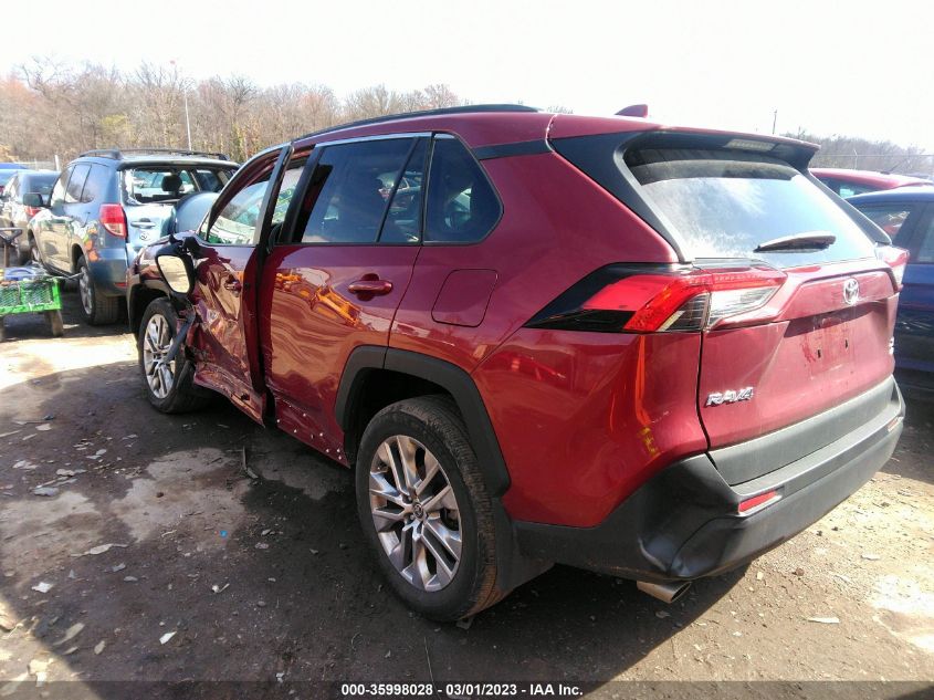 2021 TOYOTA RAV4 XLE PREMIUM - 2T3A1RFV7MW193502