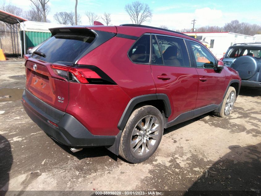 2021 TOYOTA RAV4 XLE PREMIUM - 2T3A1RFV7MW193502