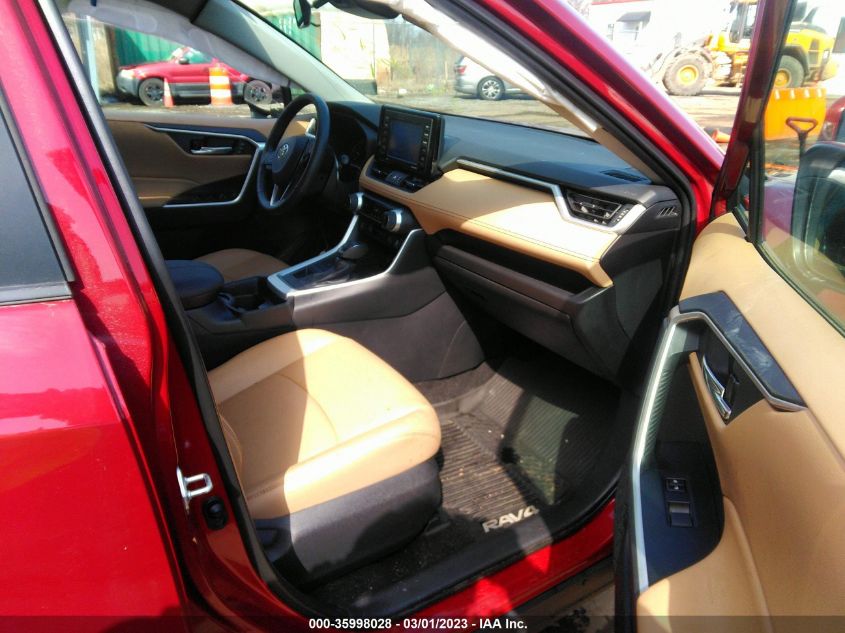 2021 TOYOTA RAV4 XLE PREMIUM - 2T3A1RFV7MW193502