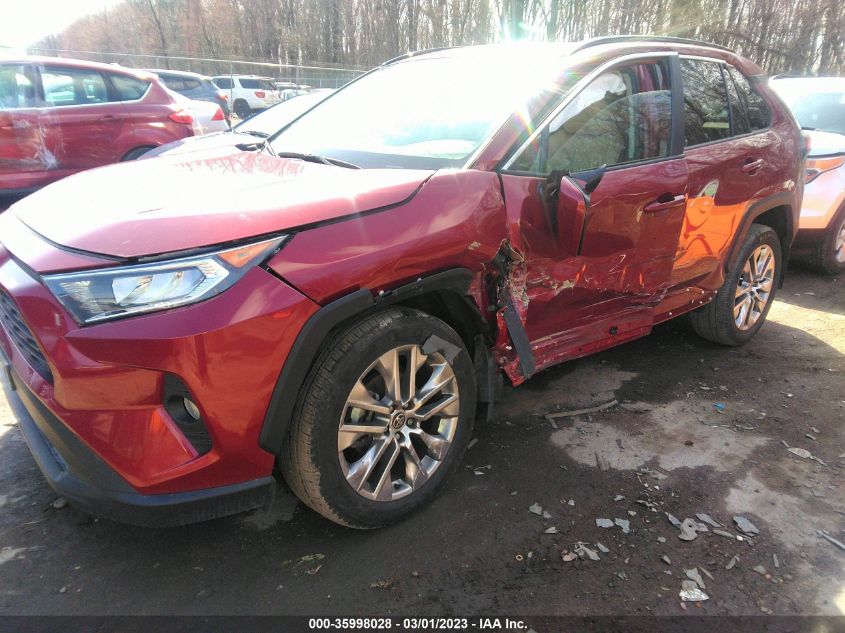2021 TOYOTA RAV4 XLE PREMIUM - 2T3A1RFV7MW193502