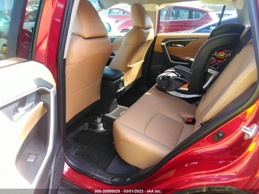 2021 TOYOTA RAV4 XLE PREMIUM - 2T3A1RFV7MW193502