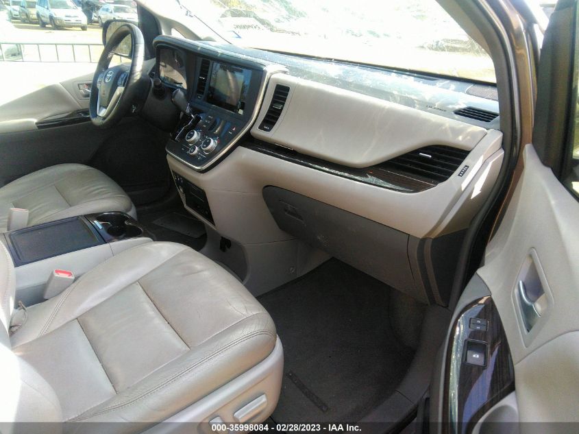 2015 TOYOTA SIENNA XLE/XLE AAS/LTD - 5TDYK3DC8FS553603