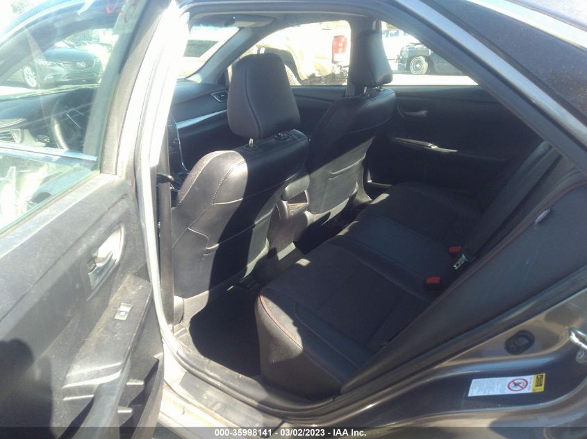 2017 TOYOTA CAMRY XLE/SE/LE/XSE - 4T1BF1FK1HU399541