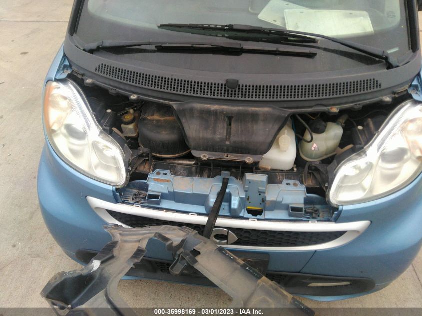2013 SMART FORTWO PURE/PASSION WMEEJ3BAXDK645132