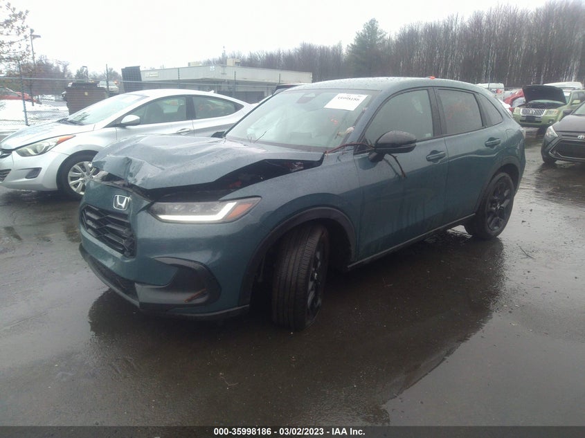 VIN 3CZRZ2H52PM704968 2023 HONDA HR-V SPORT