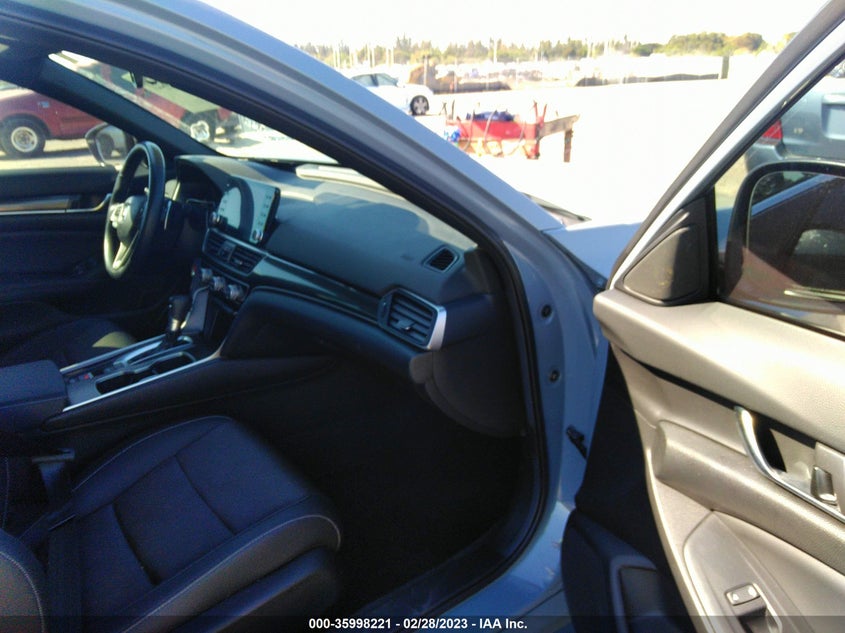 VIN 1HGCV1F37NA079580 2022 HONDA ACCORD SEDAN SPORT