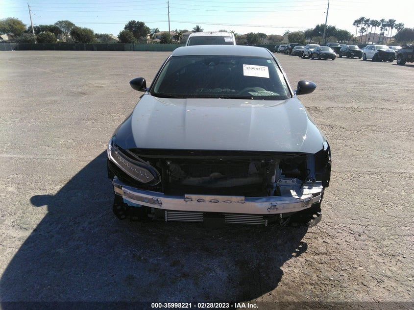 VIN 1HGCV1F37NA079580 2022 HONDA ACCORD SEDAN SPORT