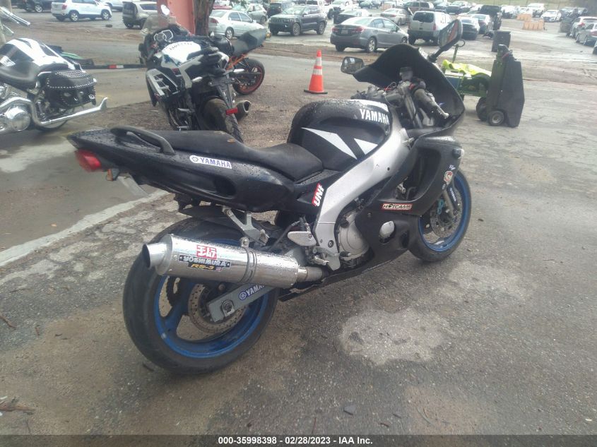 2001 YAMAHA YZF600 R JYA5AHE061A025003