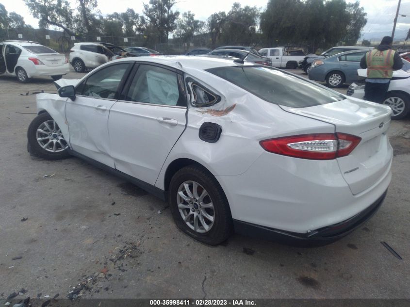 2016 FORD FUSION S - 3FA6P0G70GR147430