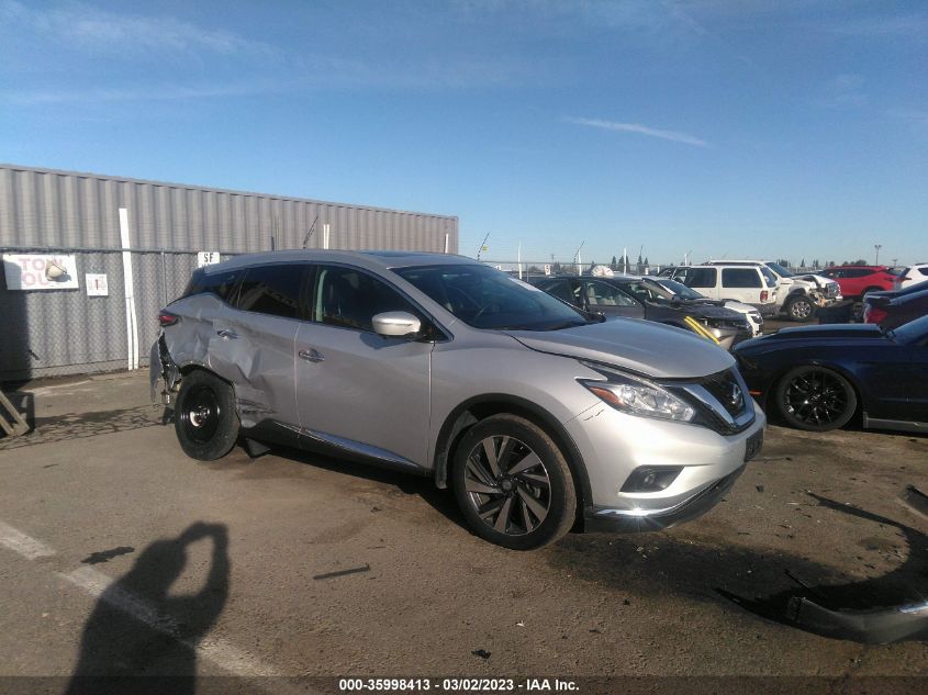 2015 NISSAN MURANO PLATINUM - 5N1AZ2MG0FN259365