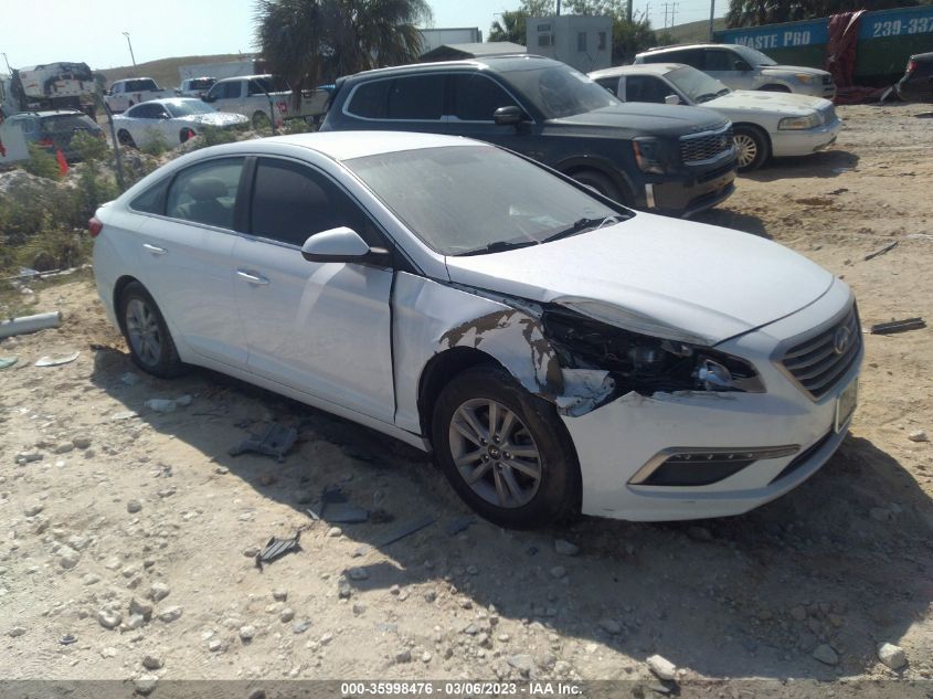 2015 HYUNDAI SONATA 2.4L SE - 5NPE24AFXFH066349