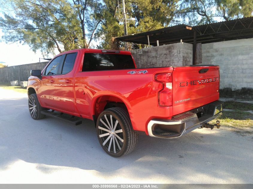 2020 CHEVROLET SILVERADO 1500 LT - 1GCRYDED1LZ173545