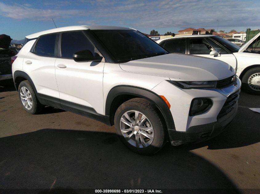 2021 CHEVROLET TRAILBLAZER LS - KL79MMS23MB117757