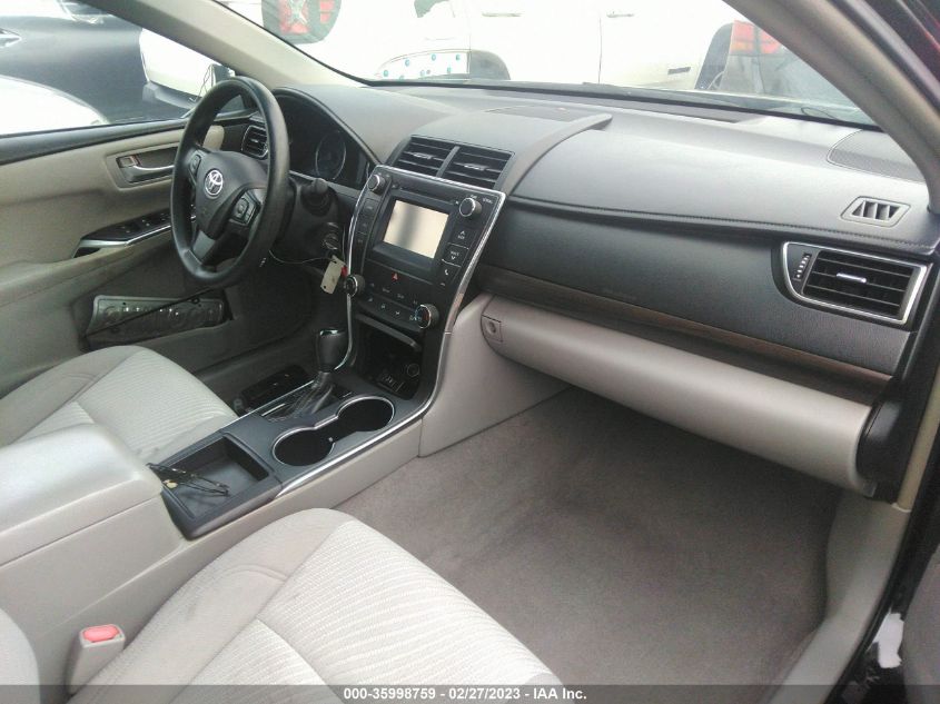 2017 TOYOTA CAMRY XLE/SE/LE/XSE - 4T1BF1FK6HU302687