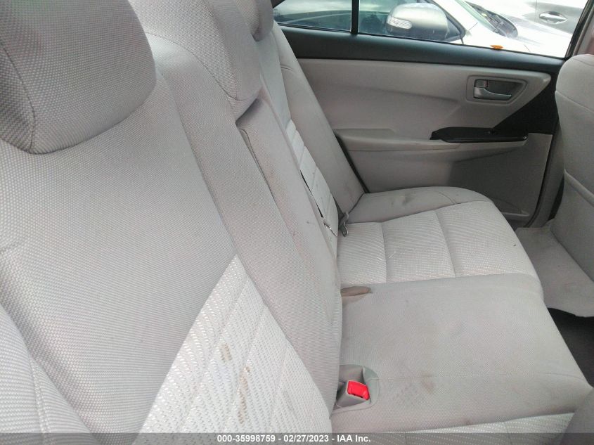 2017 TOYOTA CAMRY XLE/SE/LE/XSE - 4T1BF1FK6HU302687